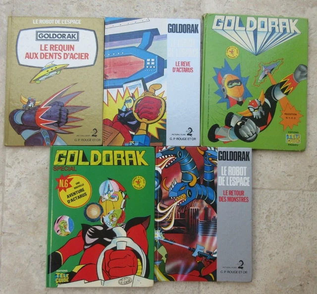 Goldorak - Racines D'Acier - Édition Vintage Années 80 - Livre Illustré