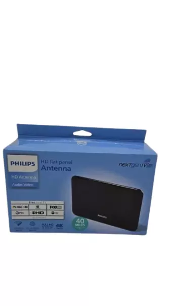 PHILIPS FLAT PANEL HD Passive Antenna - Black $8.99 - PicClick
