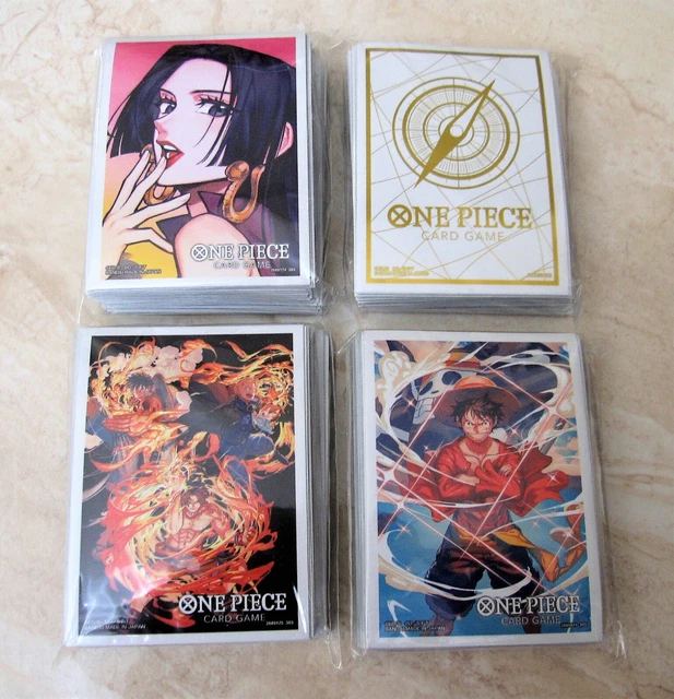 ONE PIECE CARD Game 280 cards sleeves 4 packs limited championship Boa