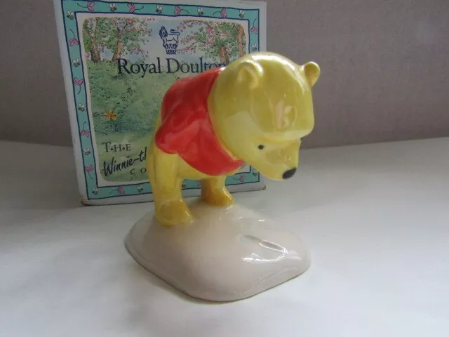 Royal Doulton Winnie the Pooh WP3 The Paw Marks 70 Jahre OVP NEU Zustand