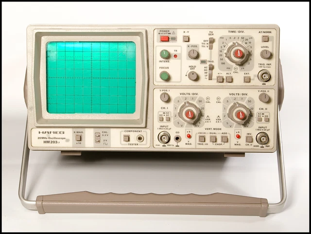  Used Hameg oscilloscope HM203-7 plus Hameg HM8028 Spectrum Analyzer  2