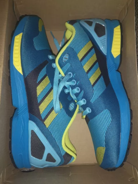 ADIDAS ZX FLUX WEAVE AQUA M21788 Raritat EUR 220 00 PicClick IT