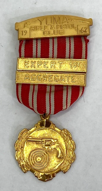 1962 Yuma Rifle & Pistol Club Shooting Competition Medal