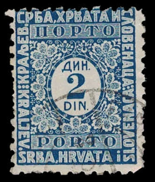 VINTAGE YUGOSLAVIA? STAMP Srba Hrvata, 2D A9Y £1.79 PicClick UK