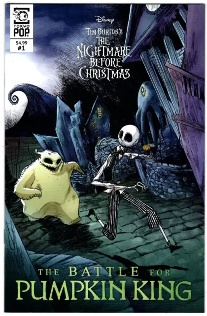 The Nightmare Before Christmas # 1 The Battle For Pumpkin King! Tokyo Pop NM 🎃