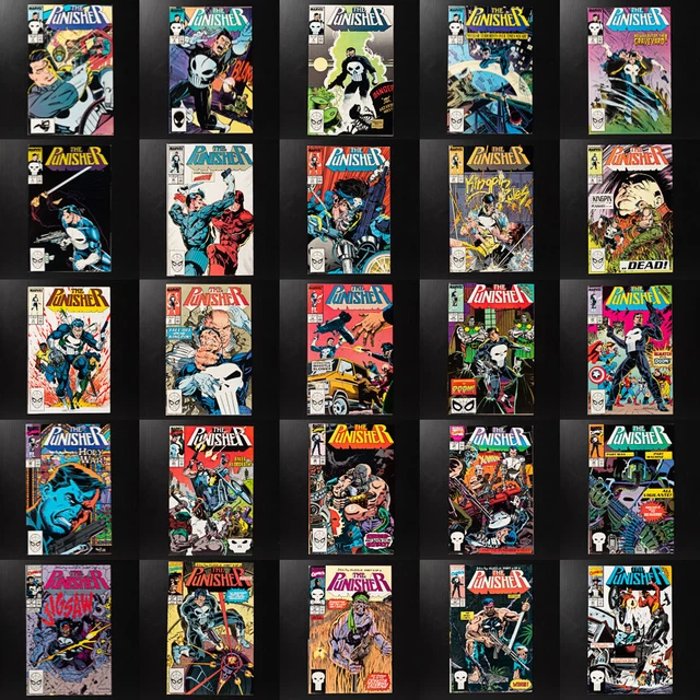 The Punisher (Vol 2, 1987) #3-43 Assorted, Marvel Comics, Build-a-Lot