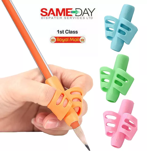 3Pcs Children Pencil Training Pen Writing Aid Grip Posture Correction Tools