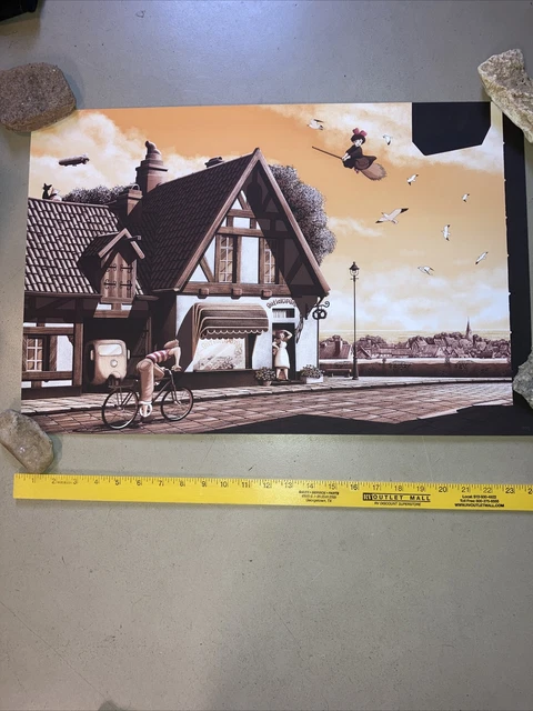 Conor Smyth Kiki VARIANT Giclee Print Poster Kiki's Delivery Service Ghibli