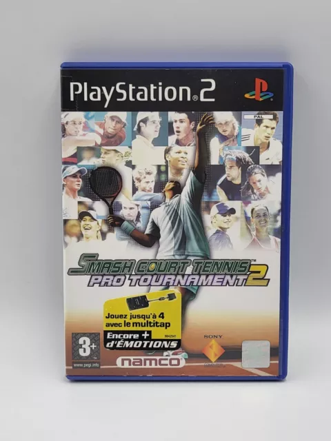 Game sony PLAYSTATION 2 Smash Court Tennis pro Tournament 2 Complete PS2 Pal