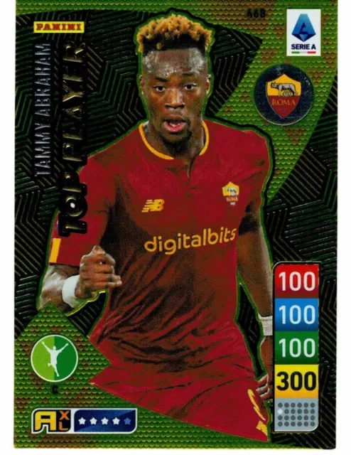 Panini Adrenalyn XL Fußballer 2022-2023 Card N.468 Abraham (Top Player) ROM