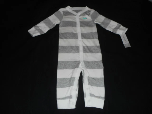 Carters Baby Infant Boy Sleep & Play - Whale Emblem - Size 6 Months