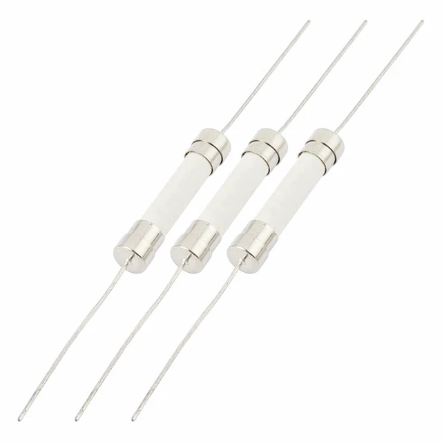 3Pcs 250V 10A 6mm X 30mm Coup Rapide Fusible Céramique Fils Axiaux Intérim