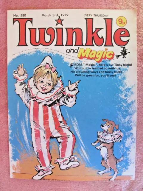 TWINKLE AND MAGIC COMIC.     NO. 580.  MARCH 3rd.   1979.