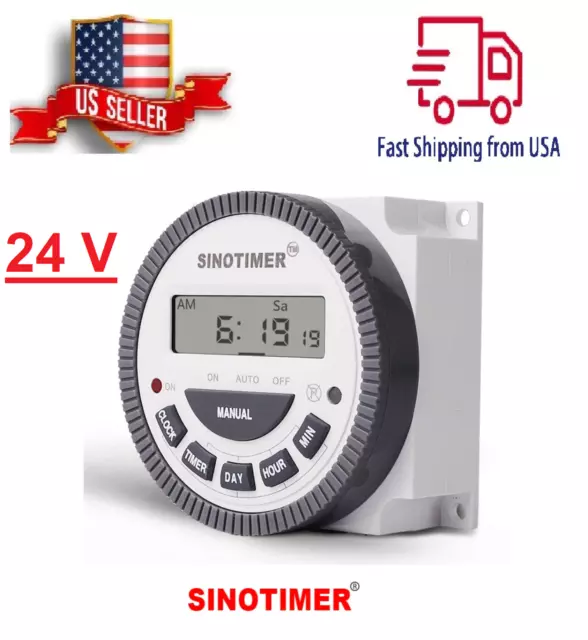 TM-619-3 Multipurpose Programmable Digital Timer 24V