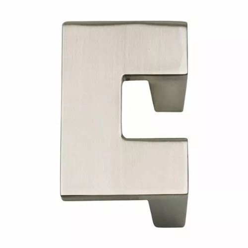 Atlas Homewares A845-BRN * UTurn Knob Brushed Nickel, Lot of 5
