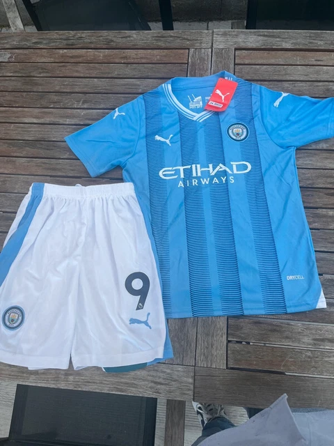 Maillot Manchester City Troisième 2022/2023 #9 Haaland - Taille M, Occasion Très Bon état