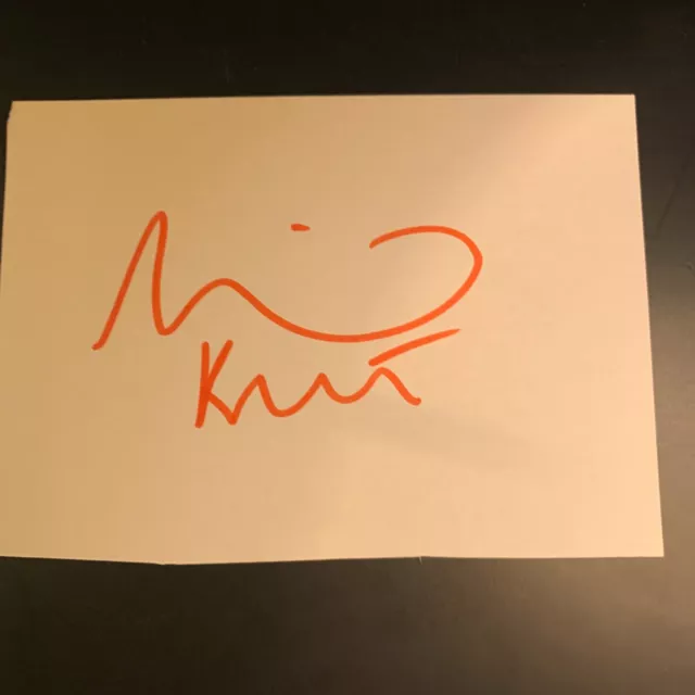 Michael Keaton Authentic Hand Signed Signature Autograph + Coa