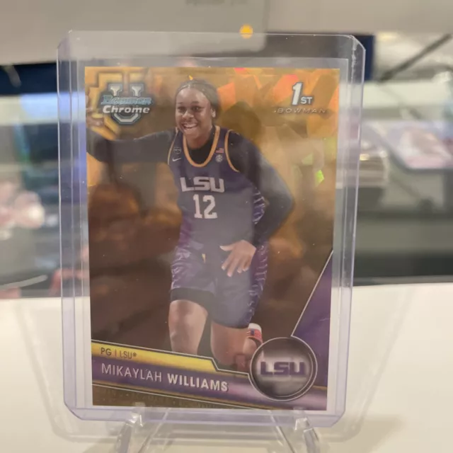 2024 BOWMAN U Chrome Sapphire Mikaylah Williams Yellow Sapphire /75