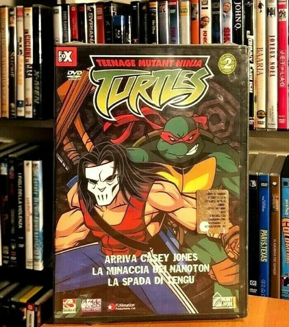 Teenage Mutant Ninja Turtles Volume 2 Tmnt Dvd Nuovo E Sigillato Cartoni