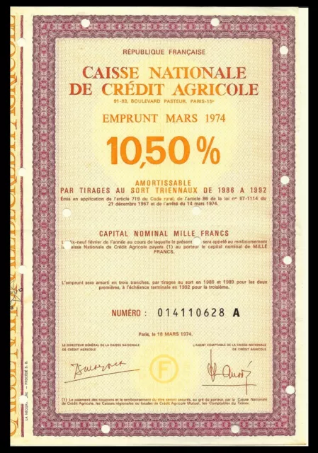 Crédit Agricole S.A. (03/1974)