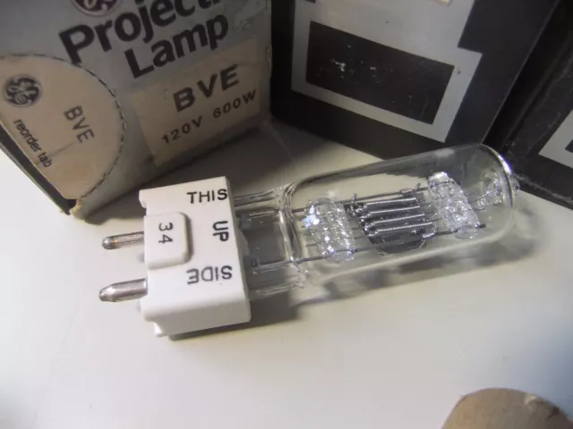 Glühbirne Lampe BVE 120V 600W Wolfram Halogen GZ9.5 ..... 25x