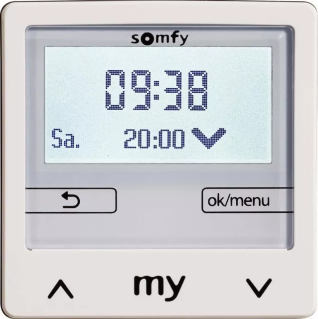 Somfy Chronis Smoove IB+ 1805284 IP20 weiß Installationsschalterprogramme