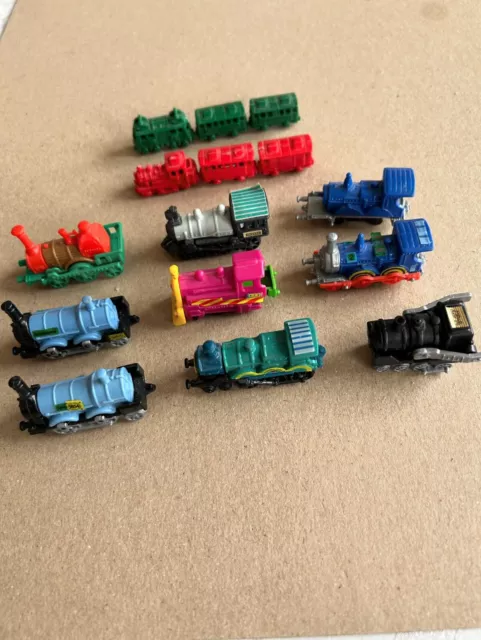 Lot 11 Trains Kinder Montables Vintage 1992