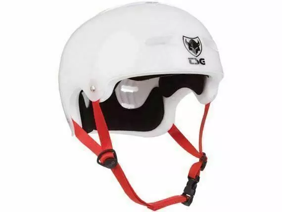 TSG Evolution Skate BMX Scooter Helmet Clear White