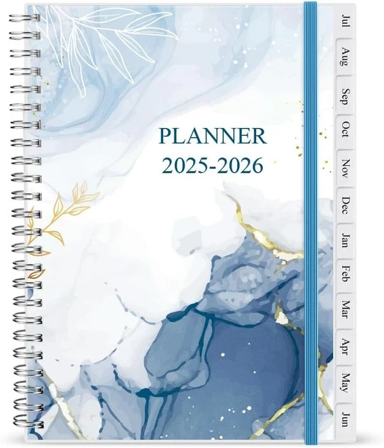 2025-2026 DIARY, JULY 2025 - June 2026, A5 Weekly Planner with 12 ...