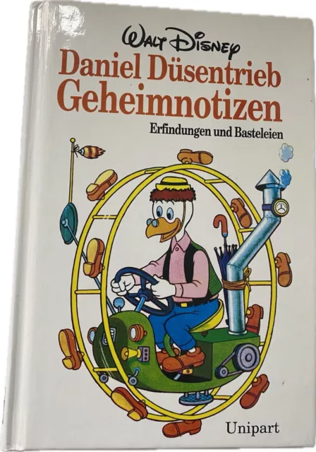 Walt Disney Daniel Düsentrieb Geheimnotizen Erfindungen Basteleien Vintage 1991