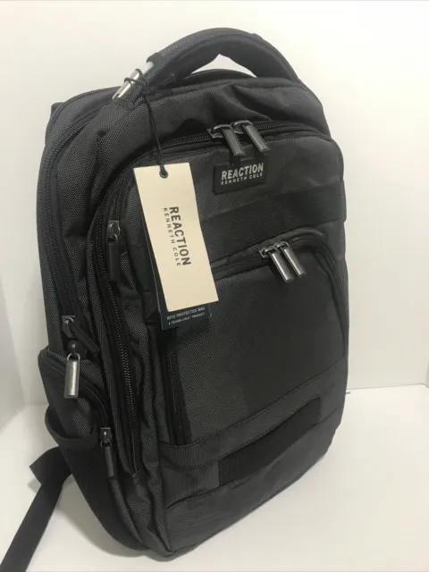 $200.00 kenneth cole reaction 15” laptop backpack RDIF  TECHNI-COLE PRODUCT