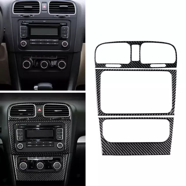 Console di Uscita Dell'aria CD Pannello di Rivestimento per VW Golf 6 MK6 GTI