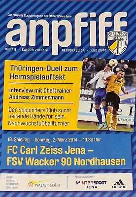 Thuringia Pokal-Endspiel 1998/99 FSV Wacker 90 Nordhausen Tfv Carl Zeiss Jena 