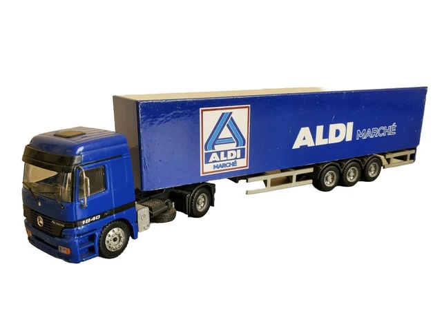 LOT DE 2 Camions Tracteurs Mercedes + Man 1/50 Joal Tekno Miniature LOT DE 2 Camions Tracteurs Mercedes + Man 1/50 Joal Tekno Miniature