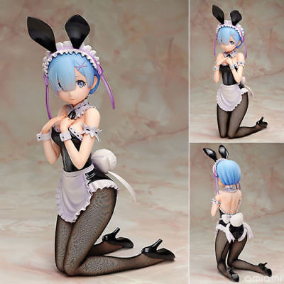 Re:ZERO Starting Life in Another World Rem Bunny Girl 1/4 Ver. PVC Figure No Box