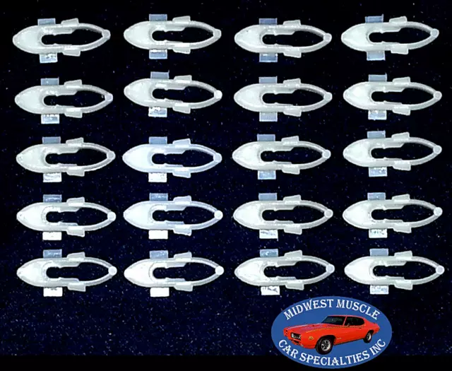 Vinyl Top Molding Moulding Clips Fits Chrysler Plymouth Dodge Magnum Cordoba KP