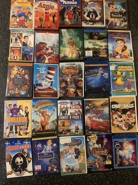 #17 Kids Disney DVD  LOT PICK & CHOOSE $4 Flat Combined Shipping