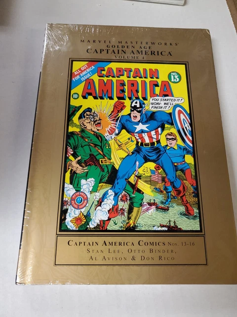 Marvel Masterworks (Mmw): Golden Age Captain America Hc Vol 04