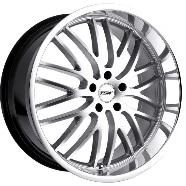 (1) 17X8 +45 5X112 Tsw Snetterton Silver Wheels/Rims 17"Inch 49412 (1) 17X8 +45 5X112 Tsw Snetterton Silver Wheels/Rims 17"Inch 49412