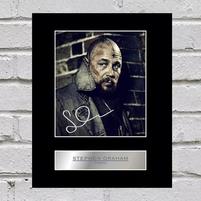 Stephen Graham Signed Mounted Photo Display Taboo