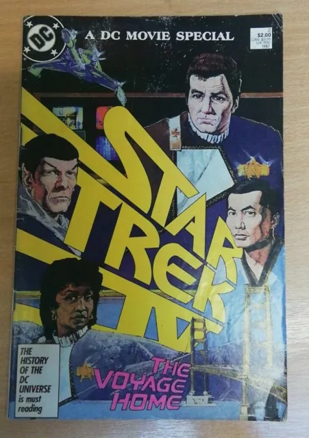 Star Trek IV: The Voyage Home #2 (Paperback) DC Comics 1987 Movie Special