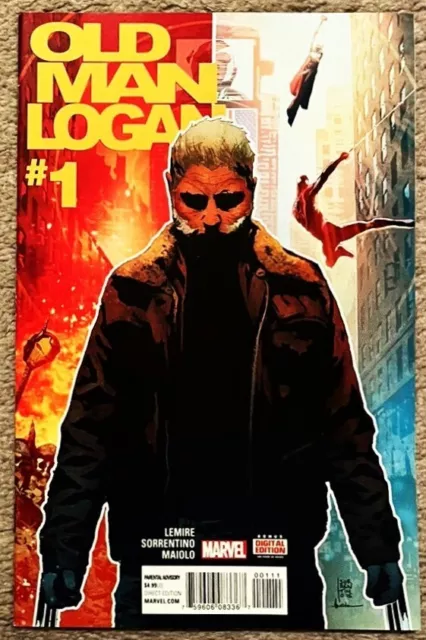 Old Man Logan #1 Sorrentino Marvel Comics, Comic 2016 1st Print Wolverine NM