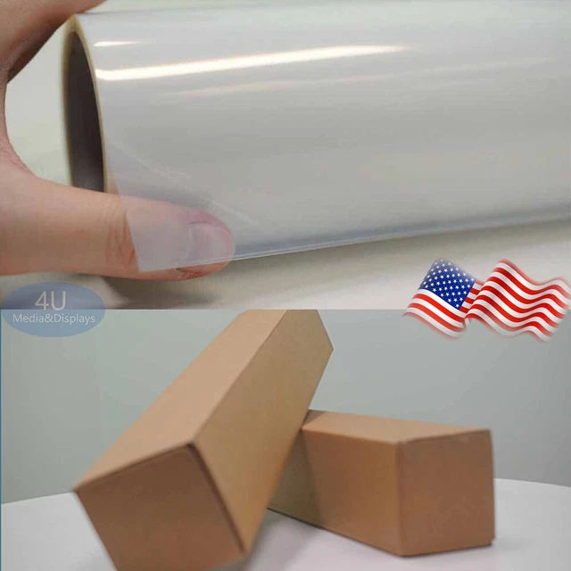 13"x100ft，Waterproof Quick-Dry Milky-Transparency Inkjet Screen Printing Film