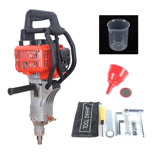 Diamond Core Drill Hand Held Wet/Dry Concrete Core Drilling Machine 1000W 33cc