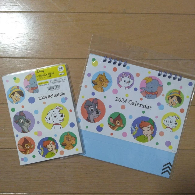 DISNEY 2024 SCHEDULE Book Desk Calendar 40.97 PicClick