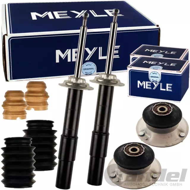 2x MEYLE Gas Amortiguador Cojinete Kit Servicio Delant. Apto para BMW 5er E60