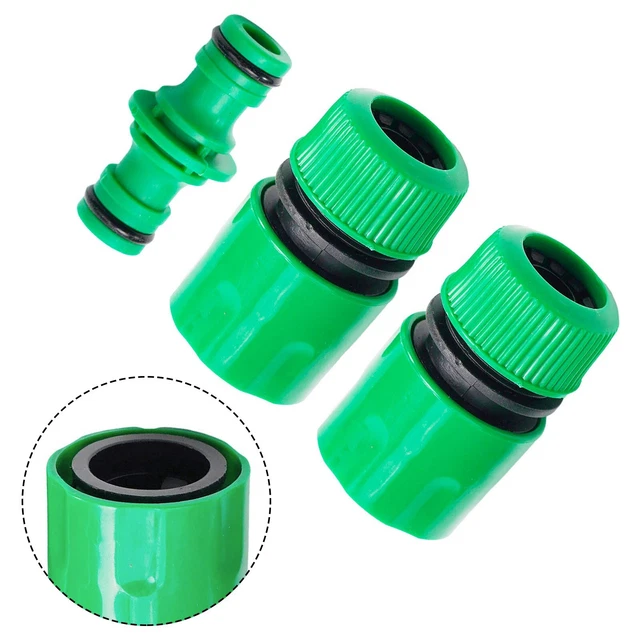 Kit De 16 Raccords Rapides Pour Tuyau D'arrosage 1/2" - ABS+TPR, étanches, Antidérapants - Jardin, Lavage Auto