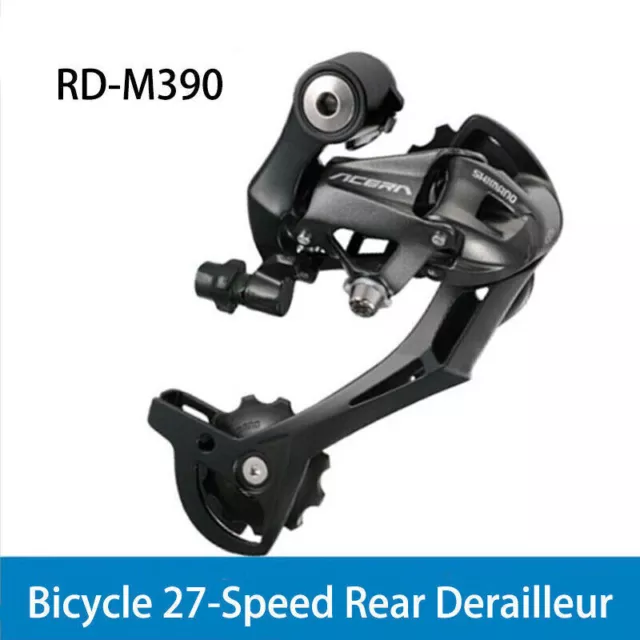 TOTMOX-RD-M390 Rear Derailleur 9/27Speed Long Cage Rear Derailleur MTB Black