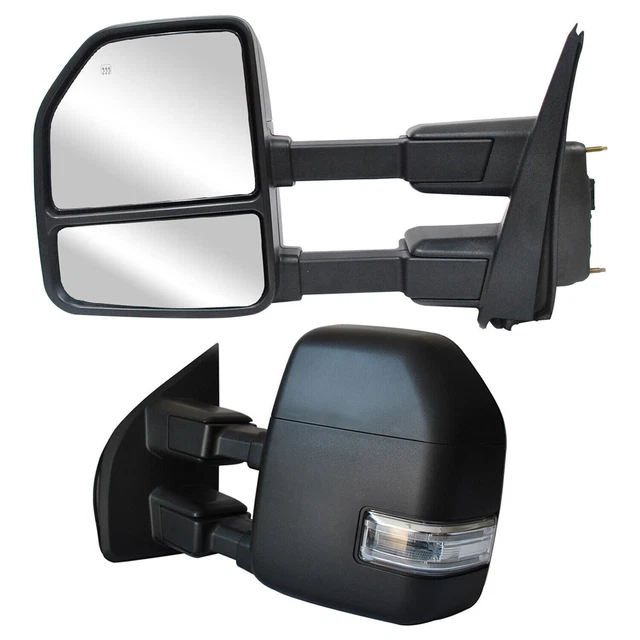 TOWING MIRRORS FOR 20172020 Ford F250 F350 Super Duty Power Heated