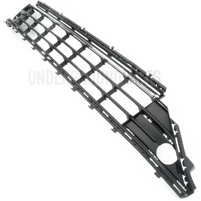 New Front Bumper Lower Centre Bottom Grille Chrome Vw Golf Mk7 Facelift 2017>